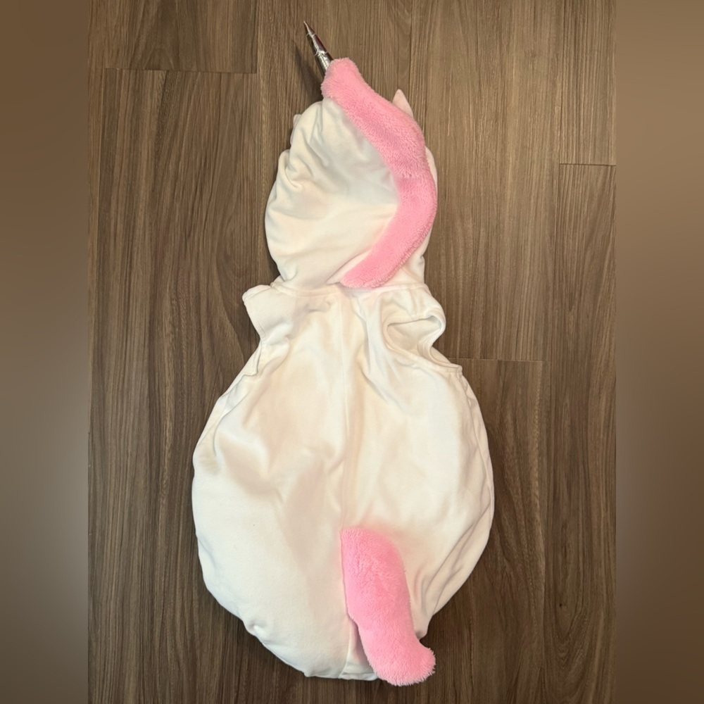 Carter's White and Pink Unicorn Plushed Costume size 24M - Picture 3 of 4